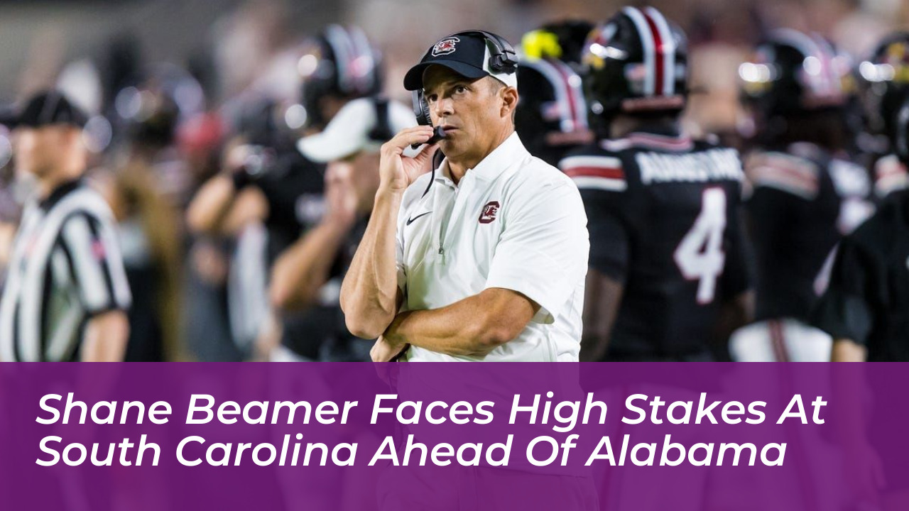 shane beamer faces high stakes at south carolina ahead of alabama