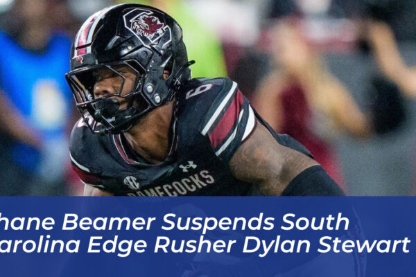 shane beamer suspends south carolina edge rusher dylan stewart pgH7