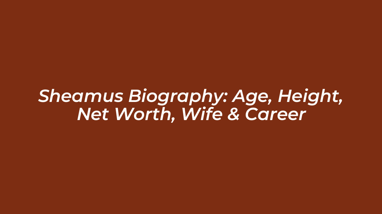 sheamus biography age height net worth wife career E9eN