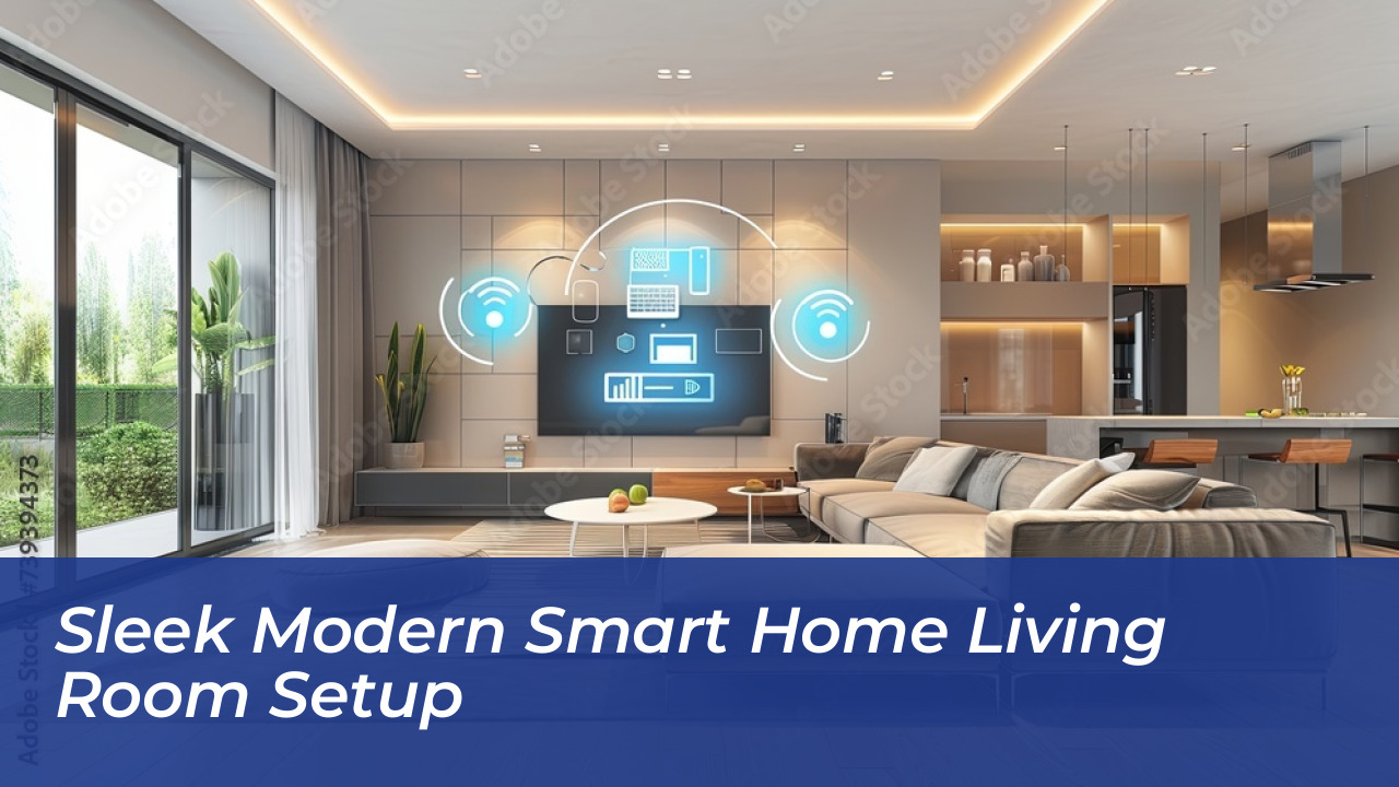 Apple Hardware Leaks: Upcoming Mac, iPad & Home Upgrades 3 Sleek Modern Smart Home Living Room Setup