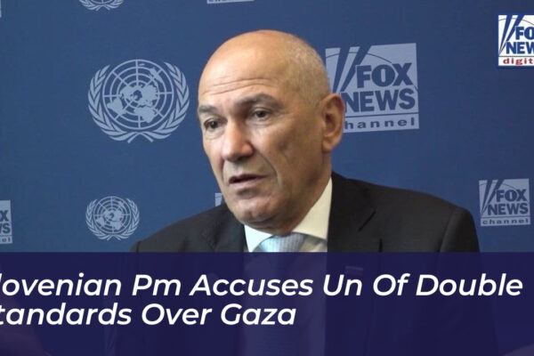 slovenian pm accuses un of double standards over gaza XQ3b