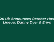 snl uk announces october host lineup danny dyer erivo GiLY