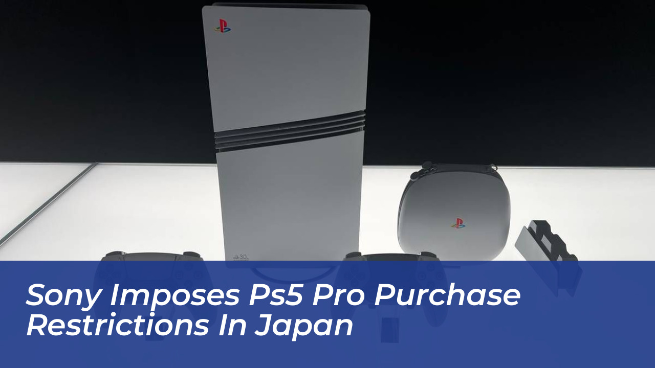 sony imposes ps5 pro purchase restrictions in japan sdA7