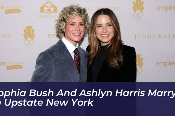 sophia bush and ashlyn harris marry in upstate new york nV3u