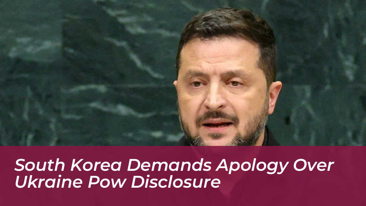 south korea demands apology over ukraine pow disclosure wGS1