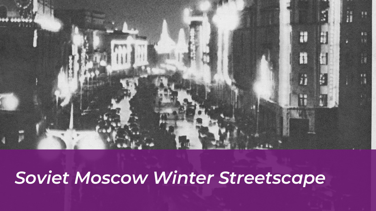 Eugenia Kuzmina Biography: Husband, Age, Height & Net Worth 3 Soviet Moscow Winter Streetscape
