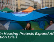 spain housing protests expand after eviction crisis kjPU