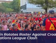 spain rotates roster against croatia in nations league clash MRTZ