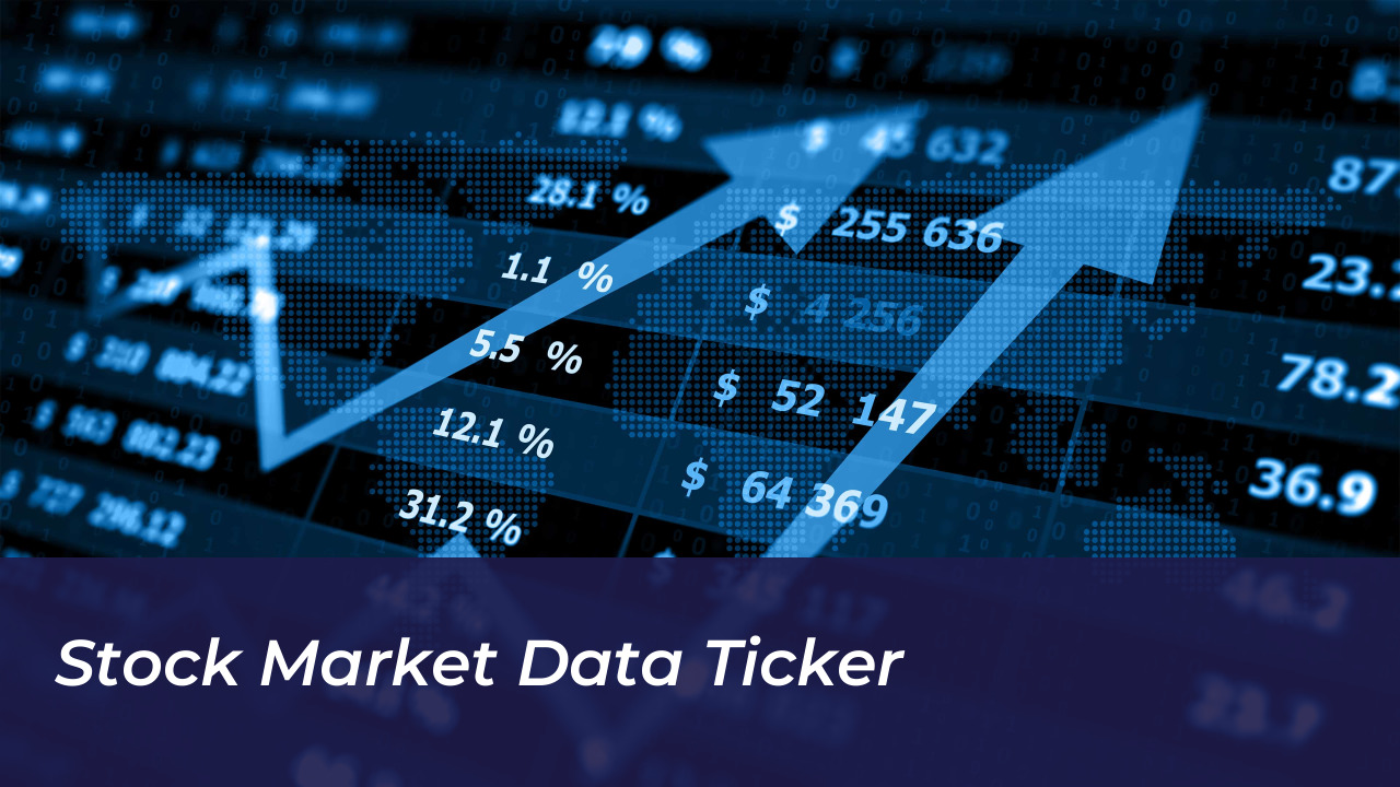 US Stocks Surge as Treasury Yields and Crude Oil Drop 3 Stock market data ticker