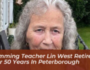 swimming teacher lin west retires after 50 years in peterborough vnLK