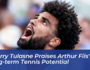 thierry tulasne praises arthur fils long term tennis potential OJDC