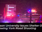 towson university issues shelter order following york road shooting 1NeM