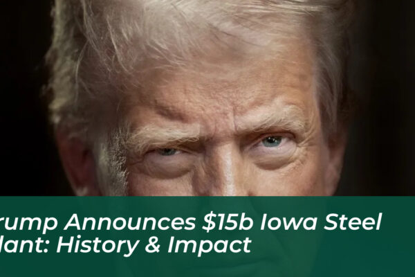 trump announces 15b iowa steel plant history impact bLXK