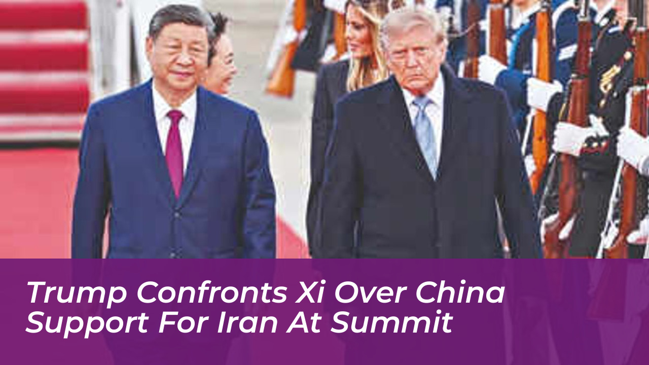 trump confronts xi over china support for iran at summit bFTP