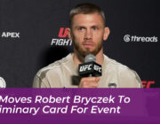 ufc moves robert bryczek to preliminary card for event xoR0