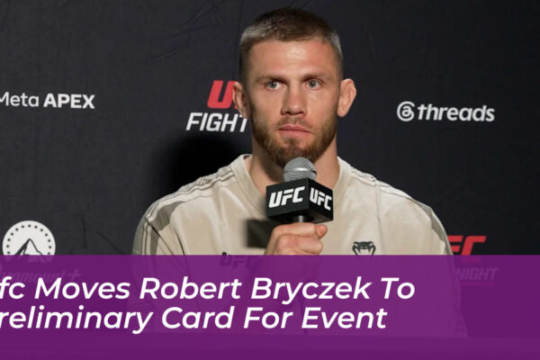 ufc moves robert bryczek to preliminary card for event xoR0