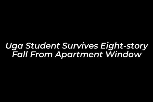 uga student survives eight story fall from apartment window m7oX