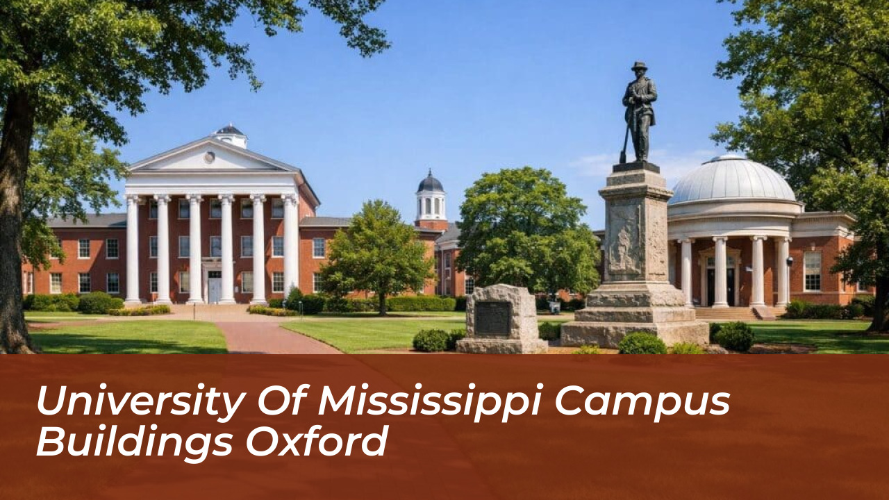 Ole Miss Student Deaths Spark Campus Safety and Kratom Concern 4 University of Mississippi campus buildings Oxford