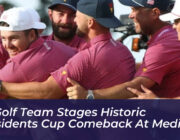 us golf team stages historic presidents cup comeback at medinah bJdu