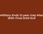 us military ends 12 year iraq mission with final erbil exit X3mG