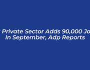 us private sector adds 90000 jobs in september adp reports JdBU
