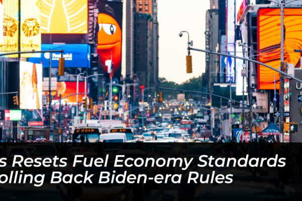 us resets fuel economy standards rolling back biden era rules EHuy