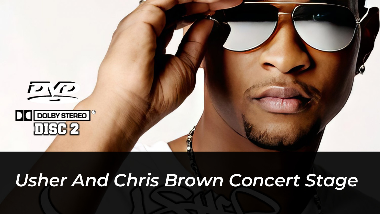 Usher and Chris Brown Bring Kanye West Onstage in Los Angeles 3 Usher and Chris Brown Concert Stage