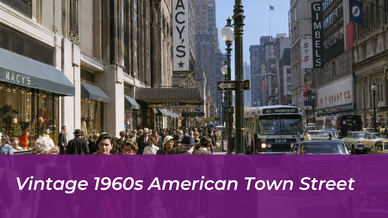 How Dark's Creators Influence HBO's It Welcome To Derry 3 Vintage 1960s American town street