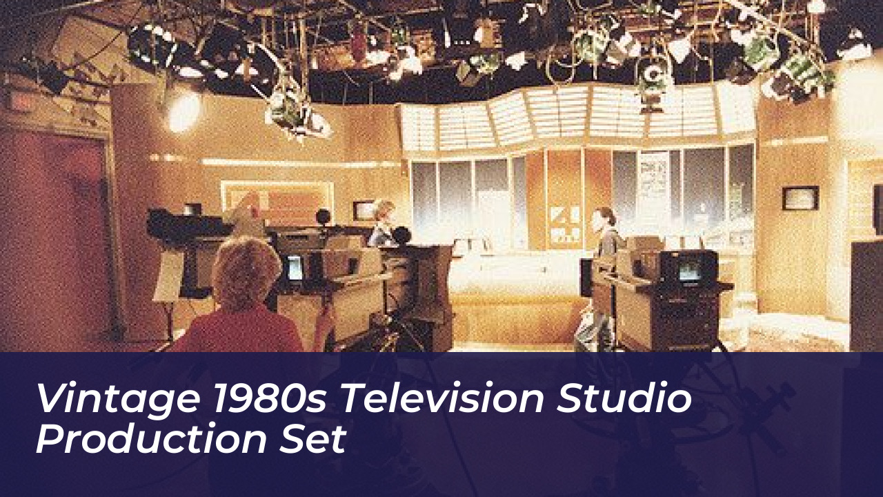 Bobby Fite Biography: Age, Net Worth, Movies, and Life 3 Vintage 1980s Television Studio Production Set
