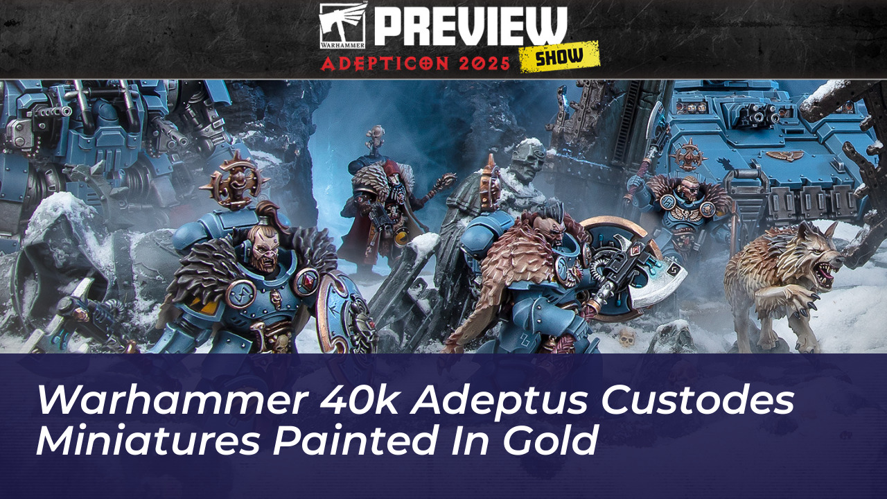 Codex Adeptus Custodes Rules: New Army Rules & Ka'tahs 3 Warhammer 40k Adeptus Custodes miniatures painted in gold
