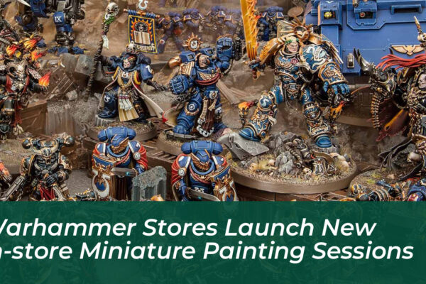 warhammer stores launch new in store miniature painting sessions O3Wy