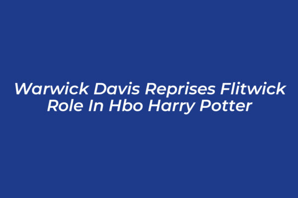 warwick davis reprises flitwick role in hbo harry potter 5dKB