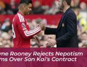 wayne rooney rejects nepotism claims over son kais contract kUql