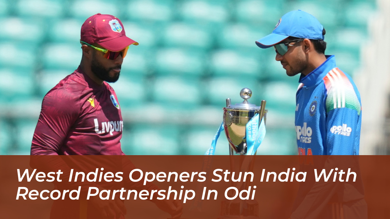 west indies openers stun india with record partnership in odi dYPZ