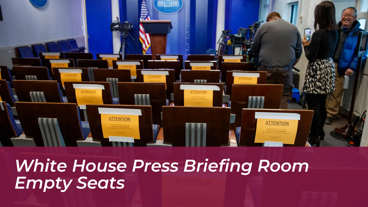 White House Press Briefing Room Empty Seats