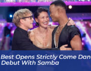 will best opens strictly come dancing live debut with samba HbGm
