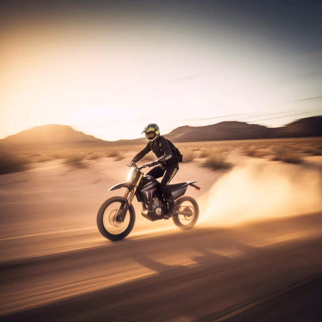 Mark Grossman Biography: Age, Net Worth, Height & Y&R Career 4 Young Man Riding Dirt Bike Arizona Desert