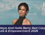 zendaya and halle berry red carpet tribute empowerment 2026 fLqb