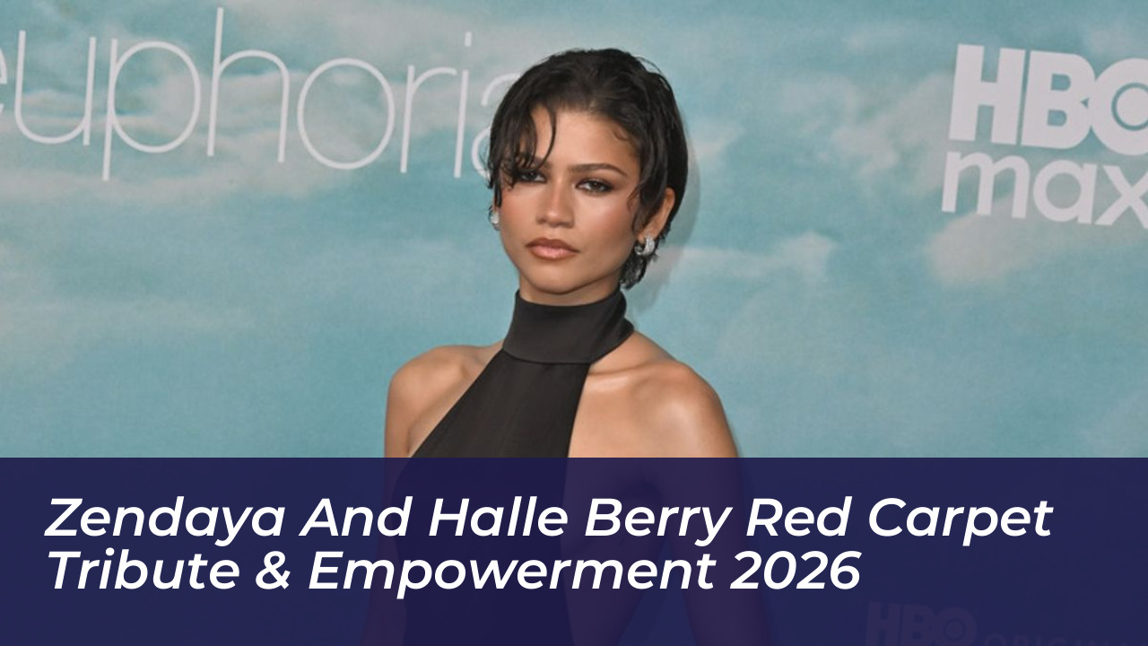 zendaya and halle berry red carpet tribute empowerment 2026 fLqb
