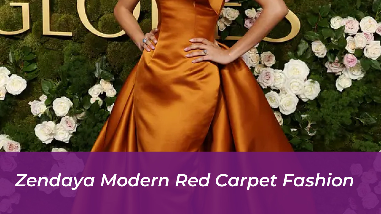 Zendaya modern red carpet fashion