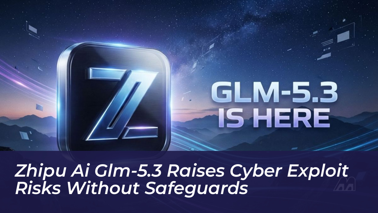 zhipu ai glm 5 3 raises cyber exploit risks without safeguards FymQ
