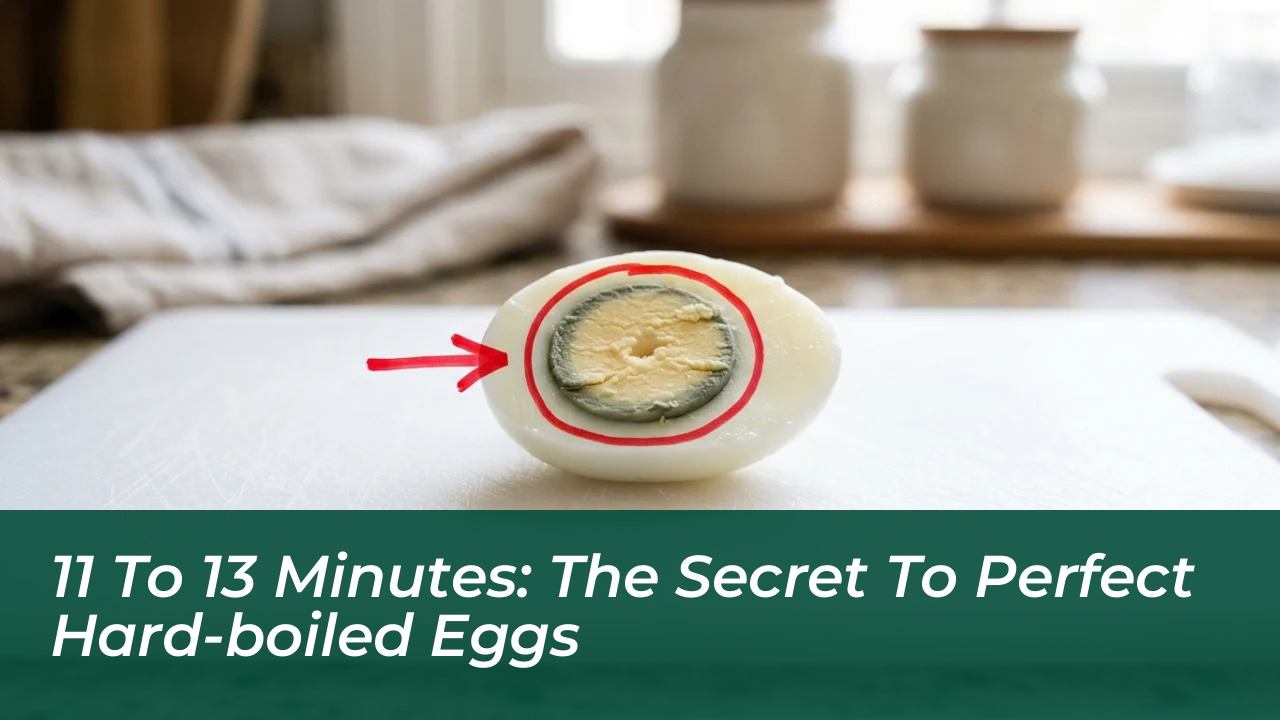 11 to 13 minutes the secret to perfect hard boiled eggs JcMI