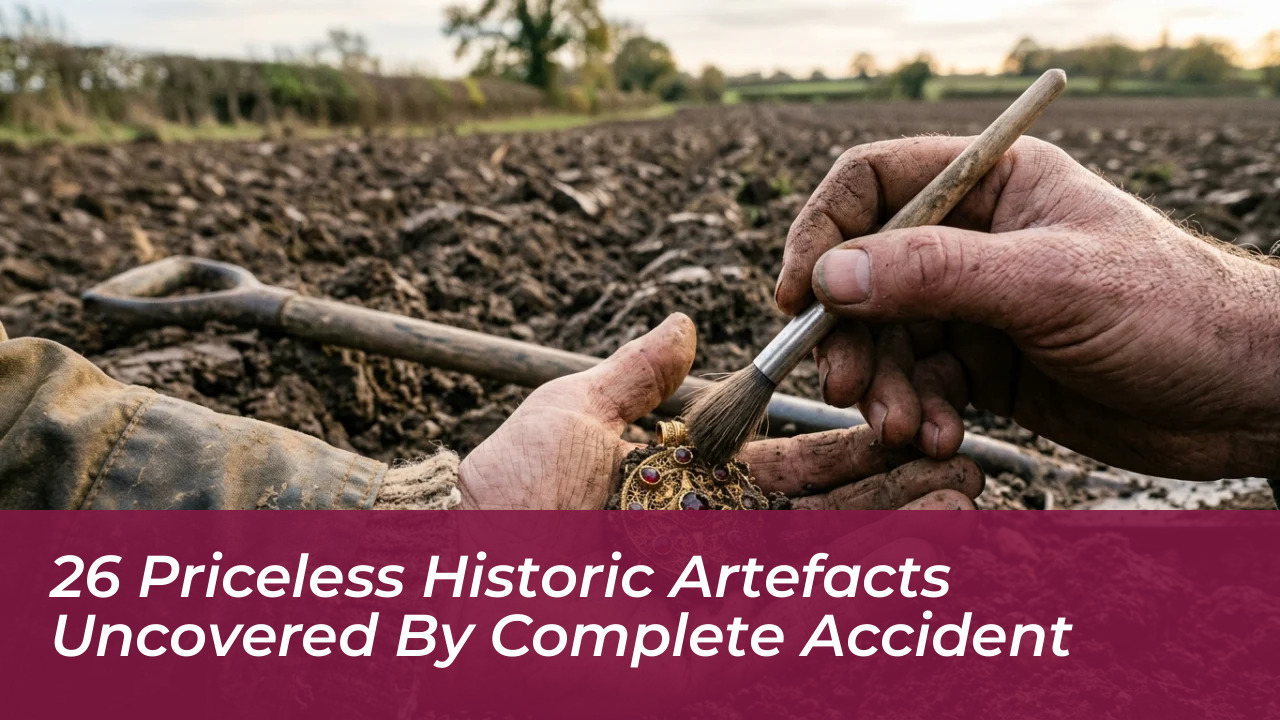 26 priceless historic artefacts uncovered by complete accident bOXR