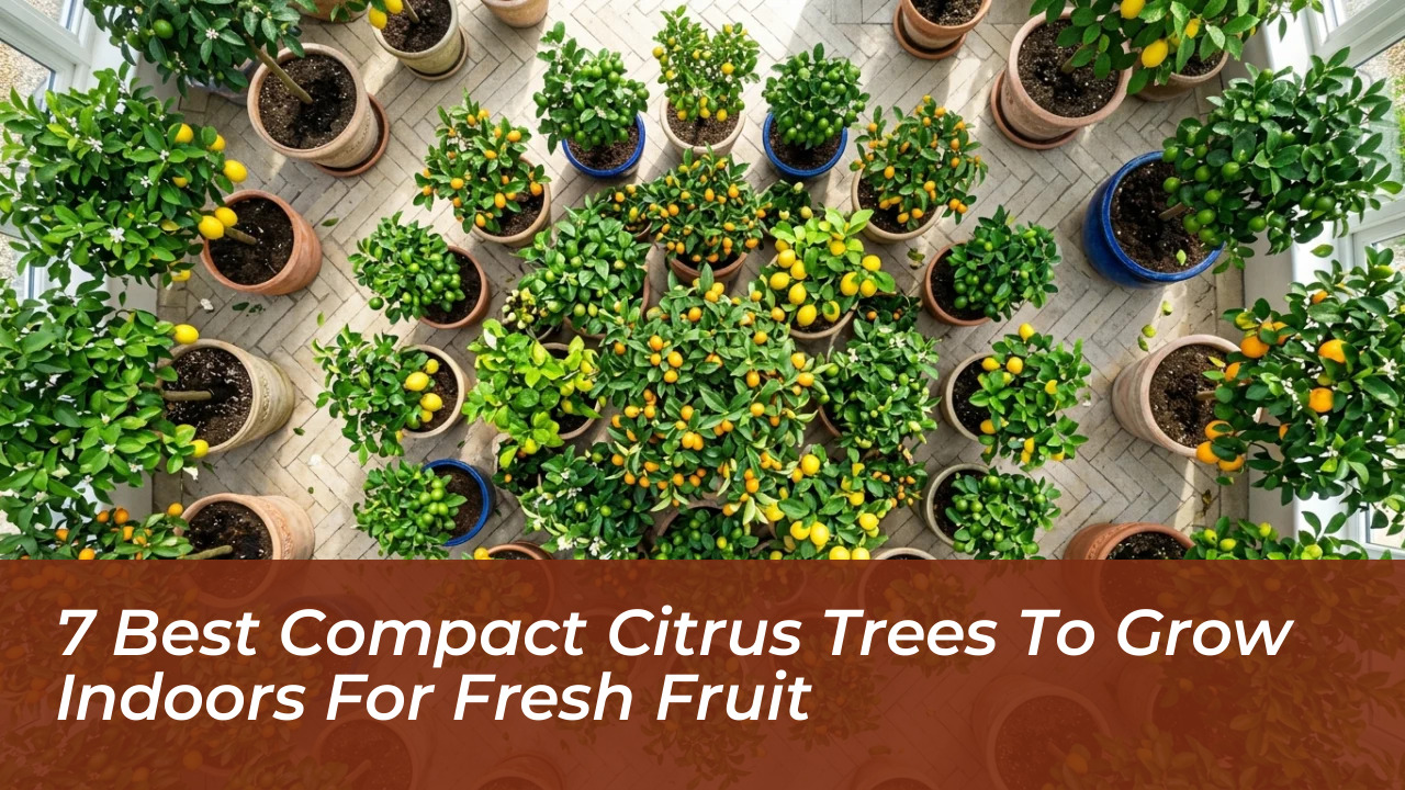 7 best compact citrus trees to grow indoors for fresh fruit