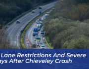 a34 lane restrictions and severe delays after chieveley crash k2kM