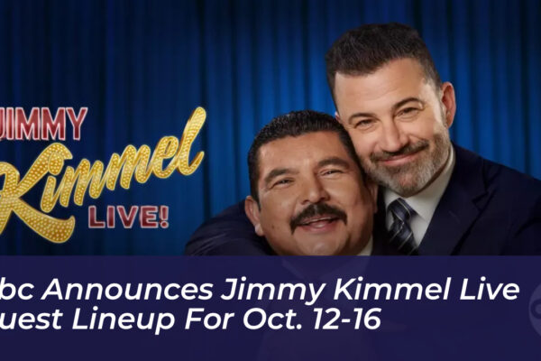 abc announces jimmy kimmel live guest lineup for oct 12 16 UH7w
