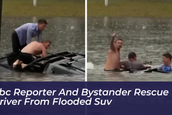 abc reporter and bystander rescue driver from flooded suv 1cgz