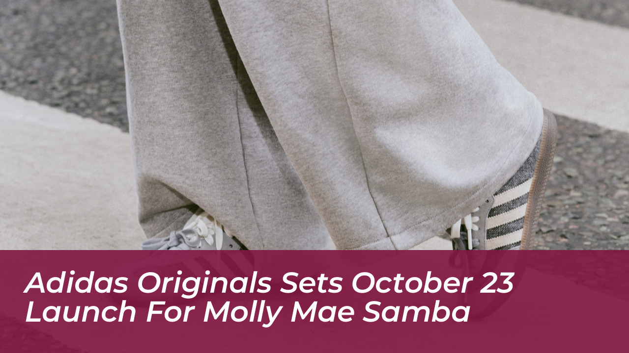 adidas originals sets october 23 launch for molly mae samba QW4k