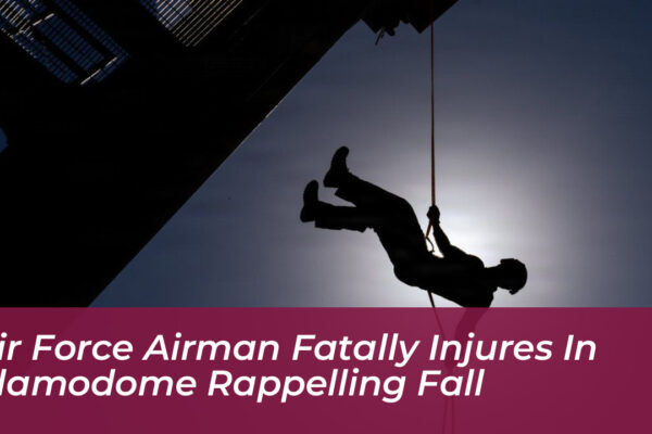 air force airman fatally injures in alamodome rappelling fall QX7X