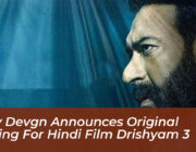 ajay devgn announces original ending for hindi film drishyam 3 Vvyo